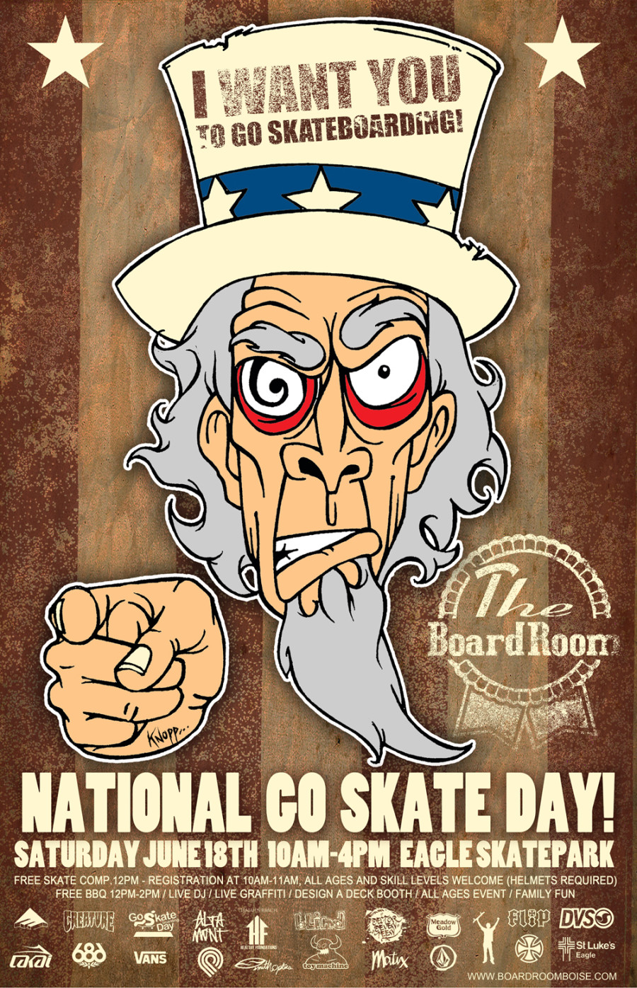 NATIONAL GO SKATE DAY 2011 Boardroom Boise
